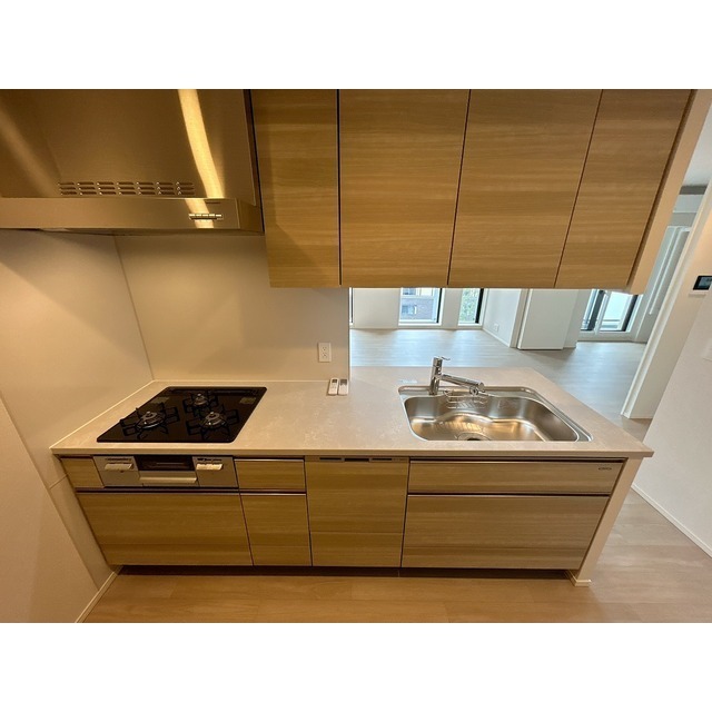 ザ・ケンジントン・レジデンス横濱片倉 3口コンロシステムキッチン