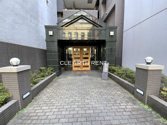 パレステュディオ芝大門8階 期待が高まる、エントランスへのアプローチ