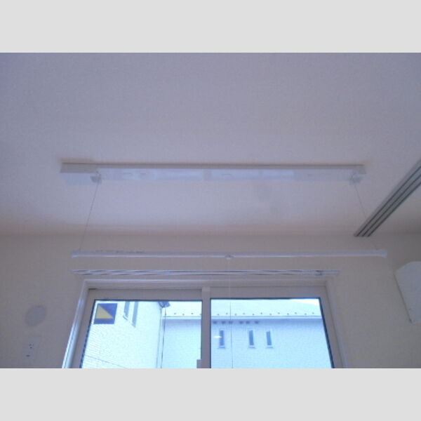 メルベーユおおたかの森　2号棟105号室 室内物干し