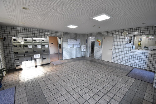 東急ドエル府中ビレッジ２5階 宅配ＢＯＸ　※前回募集時2022年12月撮影