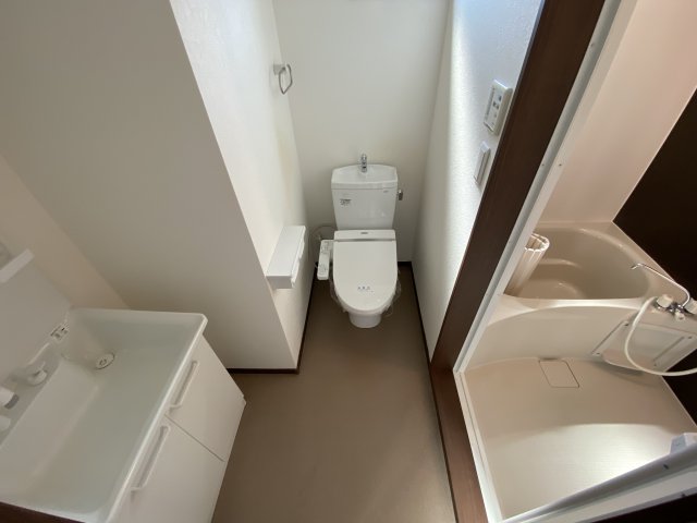 プランドール三ツ沢203号室 洗面