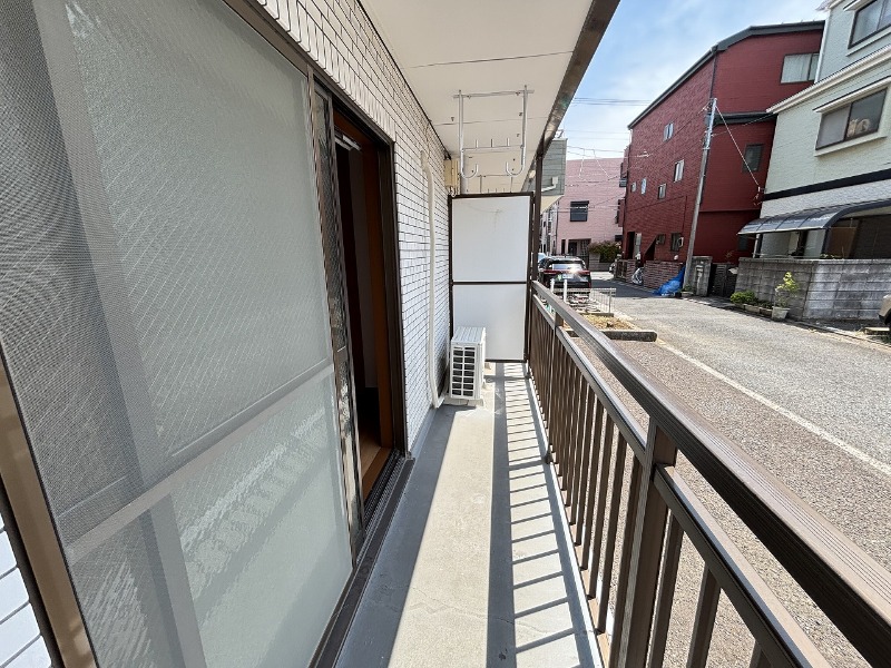 第１２ウッディビル1階 バルコニー