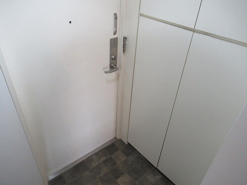 マンション白金台 玄関