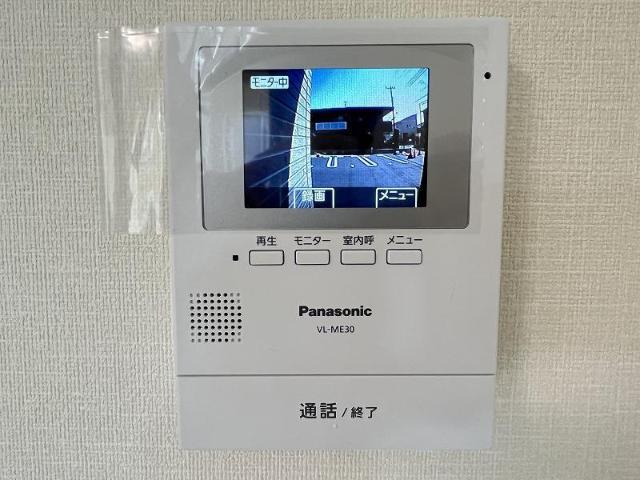 （仮称）調布市柴崎新築アパート103号室 カメラ付インターホン（イメージ）