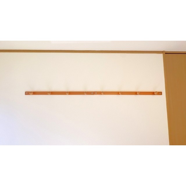 アヴェニール湘南Ⅰ101号室 壁掛けハンガーラック