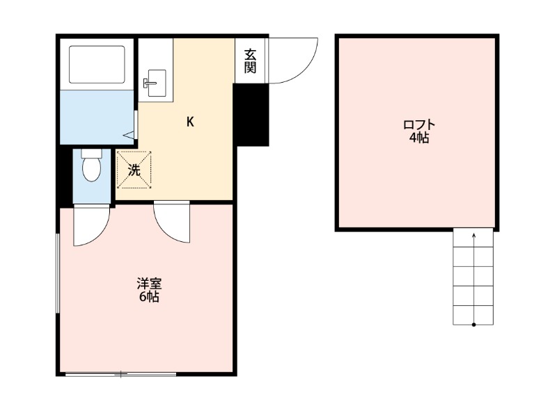 西新井アーバンライフ2階 間取