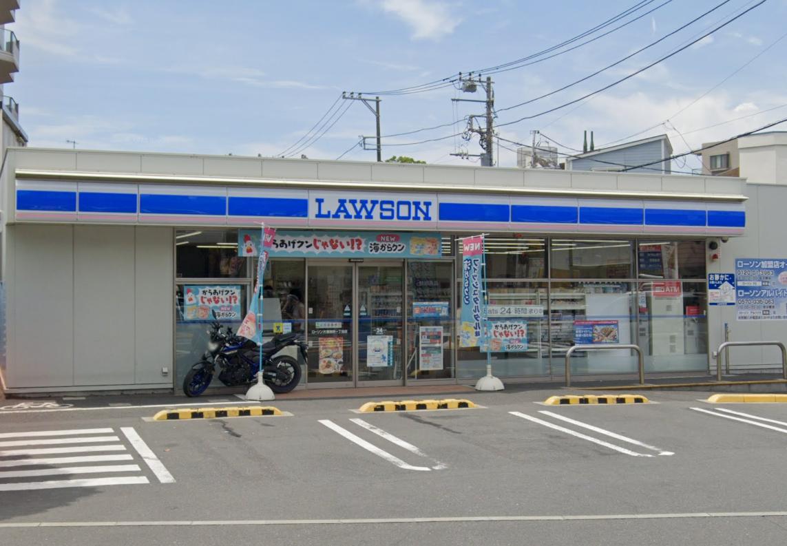 片瀬３・S棟 【コンビニエンスストア】ローソン 片瀬海岸一丁目店まで488ｍ