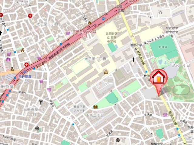 レジディア三宿5階 null