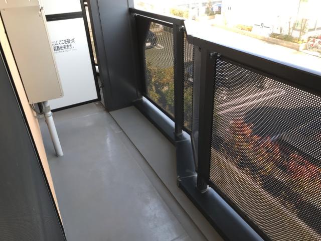 ウイングコート205号室 ベランダ