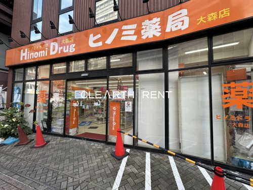 パレステュディオＤｉｍｔ大森 【ドラッグストア】ヒノミドラッグ大森店まで302ｍ