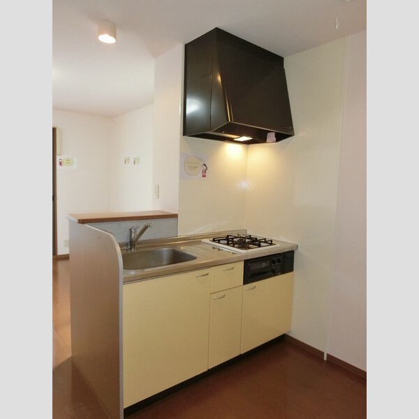 ハーモニーひの101号室 対面式キッチンです♪