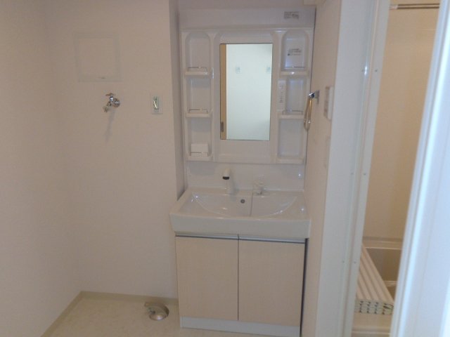 オークロシェ501号室 脱衣所