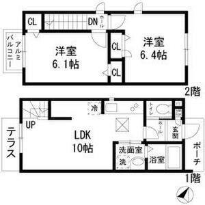 パークサイド泉105号室 間取