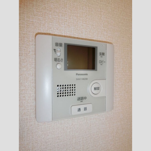 ドルチェヴィータ201号室 モニター付きインターフォン