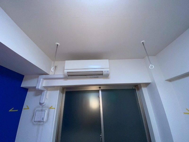 TFレジデンス川崎殿町EAST1階 室内物干し設備あり