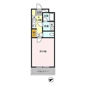 メイプルヒルズ103号室 間取