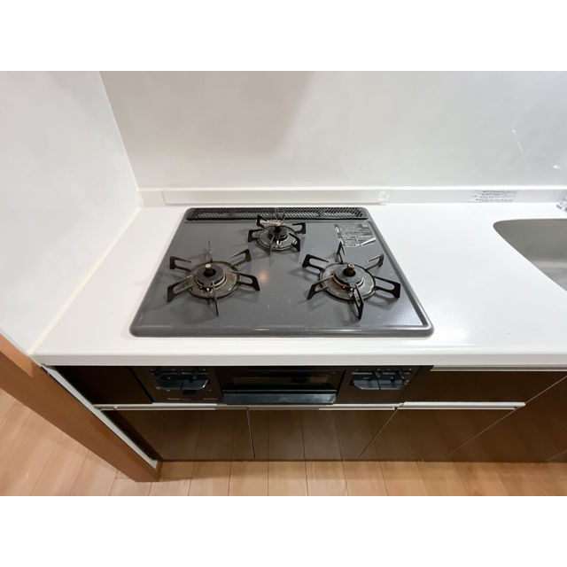 ＧＲＡＮ　ＰＡＳＥＯ舎人0301号室 コンロ