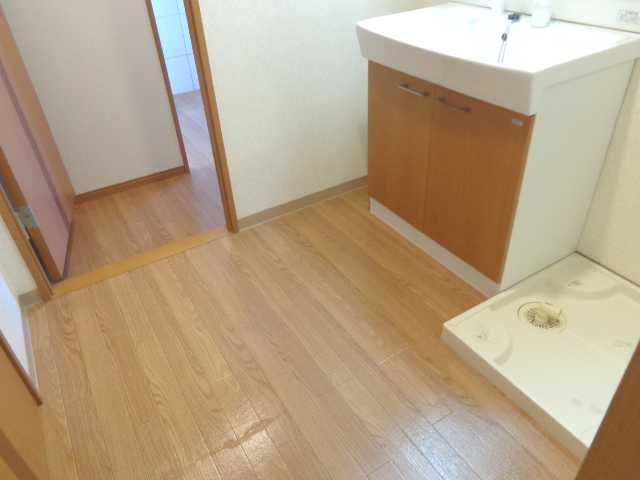 プレザンス202号室 脱衣所