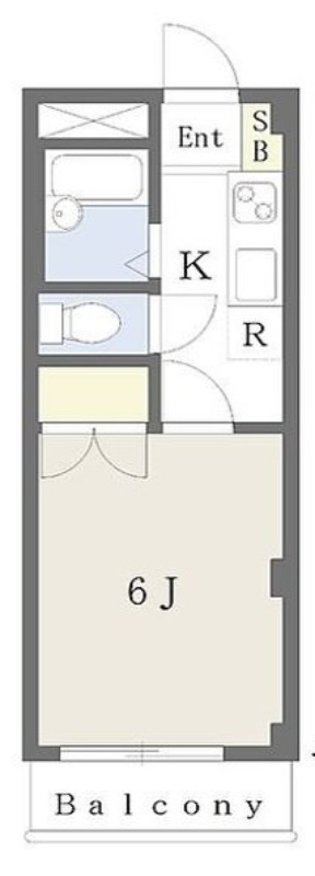 クロノス霞が関South3階 間取