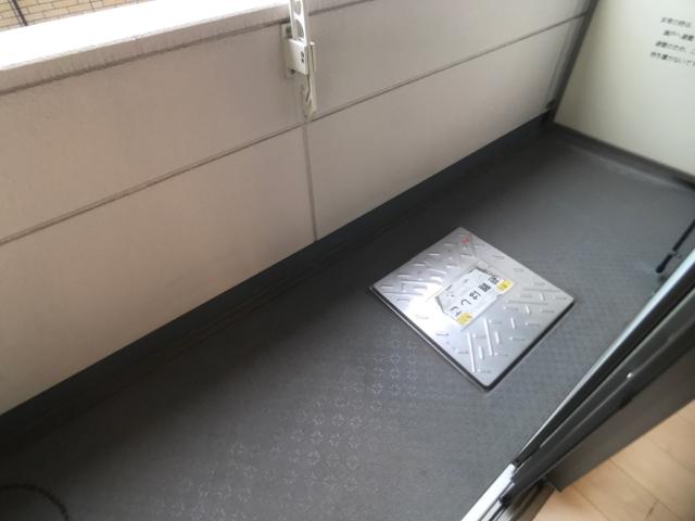 サンステージ203号室 ベランダ