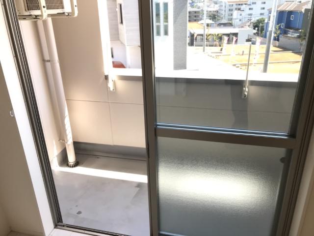 カレント　ヒルズ202号室 ベランダ