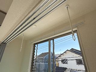 （仮称）調布市国領町４丁目新築アパート201号室 室内物干し（イメージ）