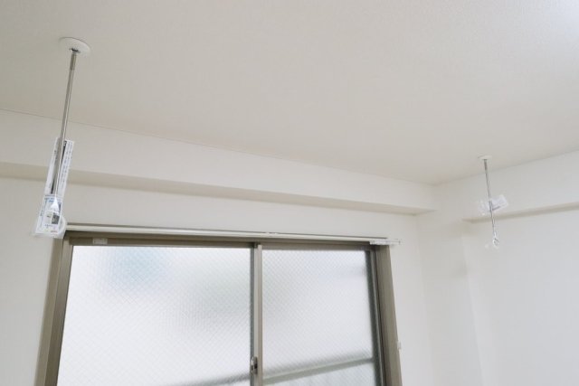 ハイツ若草2階 室内物干し