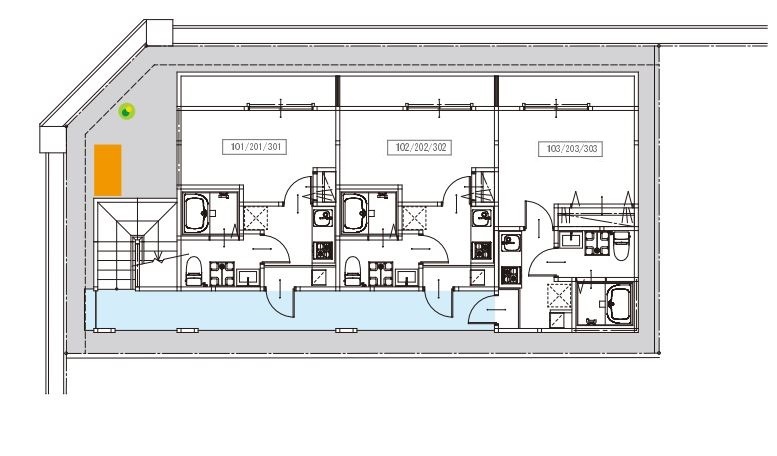 ベルクラシック3階 部屋その他