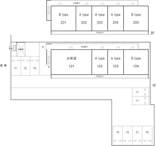 リブリ・ソフィア中央1階 同建物別部屋の参考画像