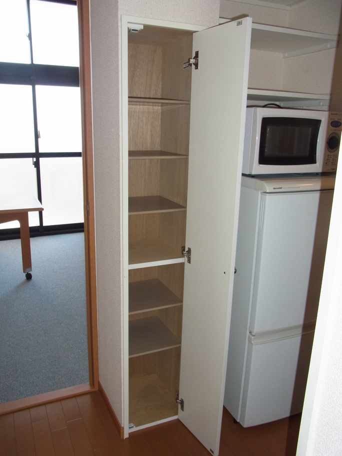 レオパレスエストやわた204号室 靴箱