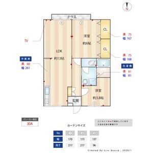 エステートピアラフォーレA101号室 間取