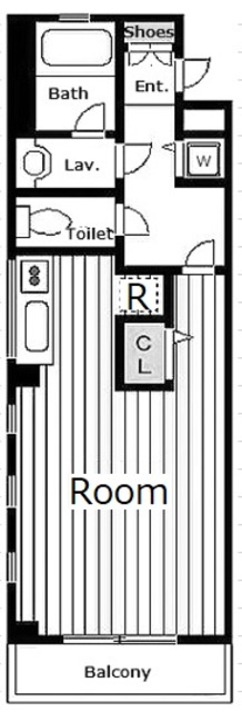 グリーンアベニュー関町1階 間取
