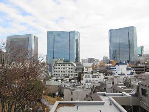 マンション高輪7階 バルコニーからの眺め
