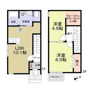 GLORIA101号室 間取