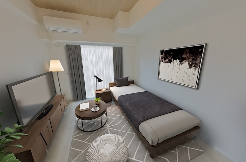 レジディア広尾Ⅱ4階 リビング　※これはVR画像です。