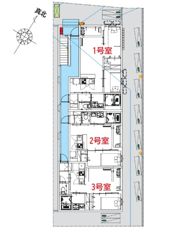 ｒｏｂｏｔ　ｈｏｍｅ　亥鼻2階 部屋その他