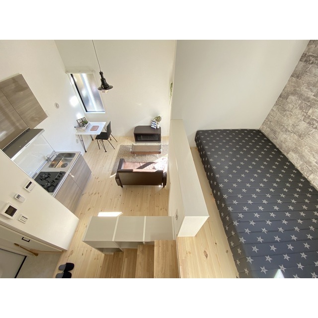 Ｍａｉｓｏｎ　ｄｅ　ｌａ　ｐｌａｇｅ101号室 スキップフロアからの景色