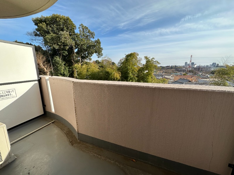 アルファマ 前面棟が無いのでとても眺めがよく解放感があります