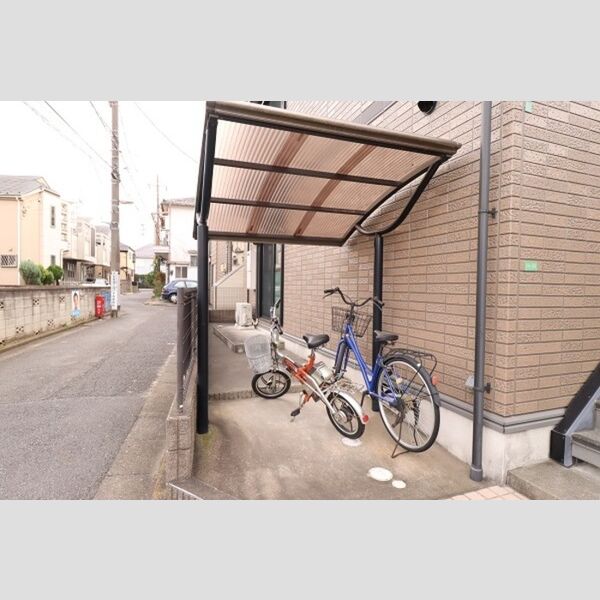 パセオ 屋根付き自転車駐輪場