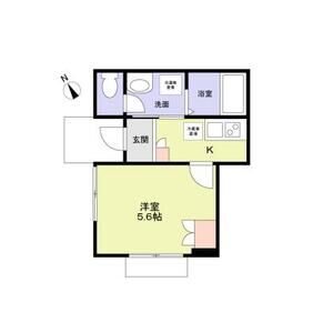 Monte　Zoshigaya101号室 間取