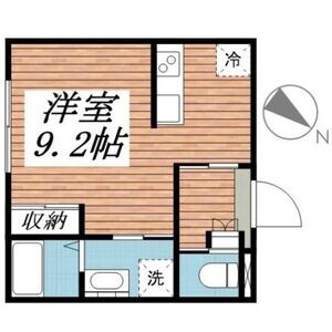 アイビー川越0101号室 間取