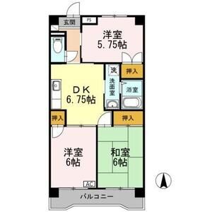 小峯ビル201号室 間取