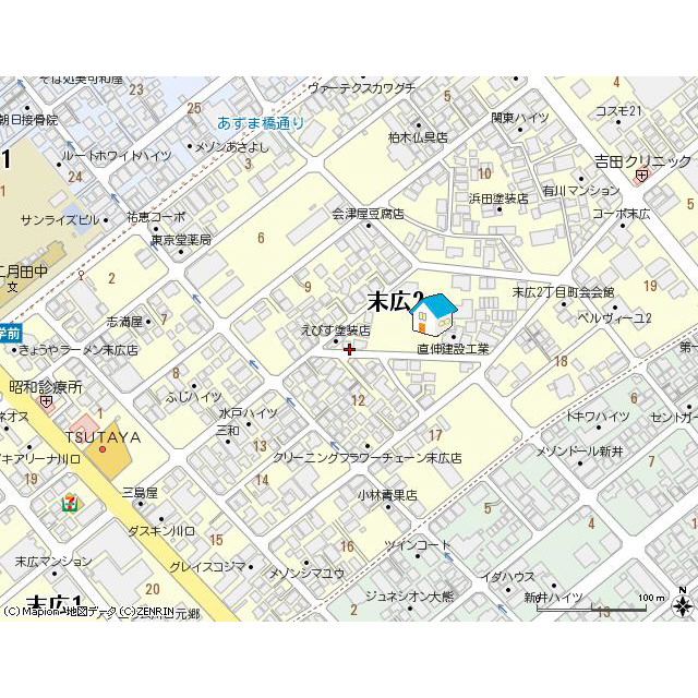 アムール Tea204号室 外観