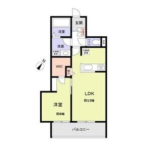 Ricott　URAWA102号室 間取