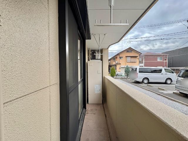 クレールスクエア103号室 ベランダ