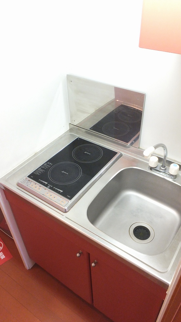 レオパレス人形 2口ラジエントヒーター