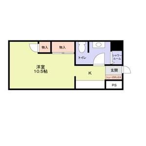 桜ヶ丘ハイム303号室 間取