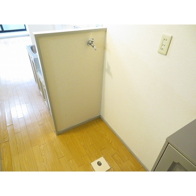 Ｒハイム0201号室 室内洗濯機置場