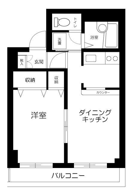 ロングアイランドガーデン1階 間取