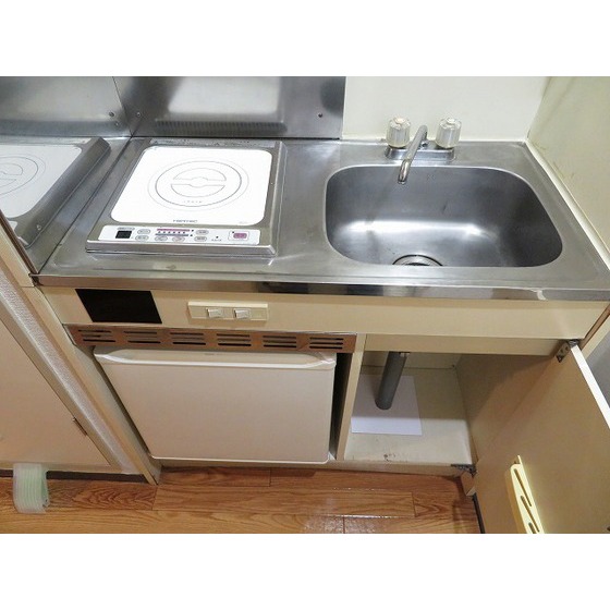 アムス堀ノ内Ａ棟0104号室 キッチン